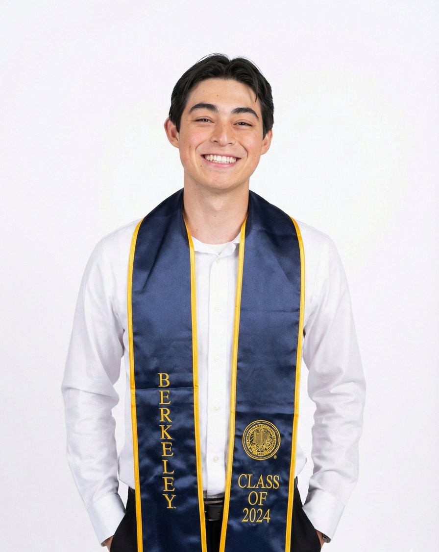 Bryan Aguirre at UC Berkeley graduation